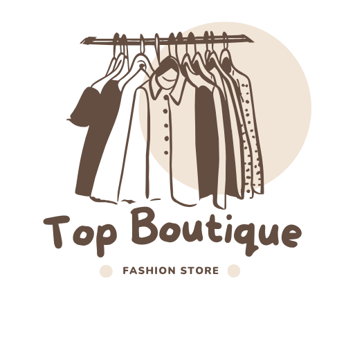 Black and White Square Fashion Logo